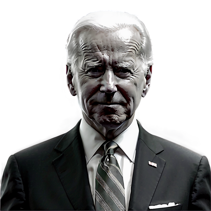 Joe Biden In Suit Png Ctn