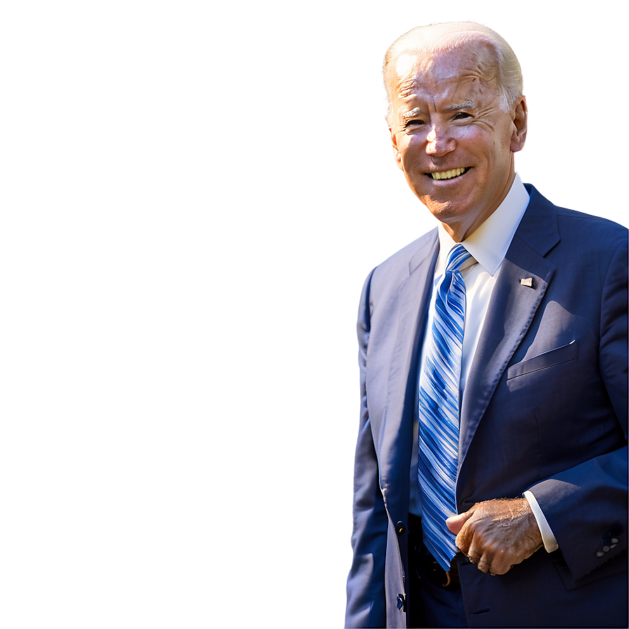 Joe Biden Official Photo PNG gqa PNG with transparent background