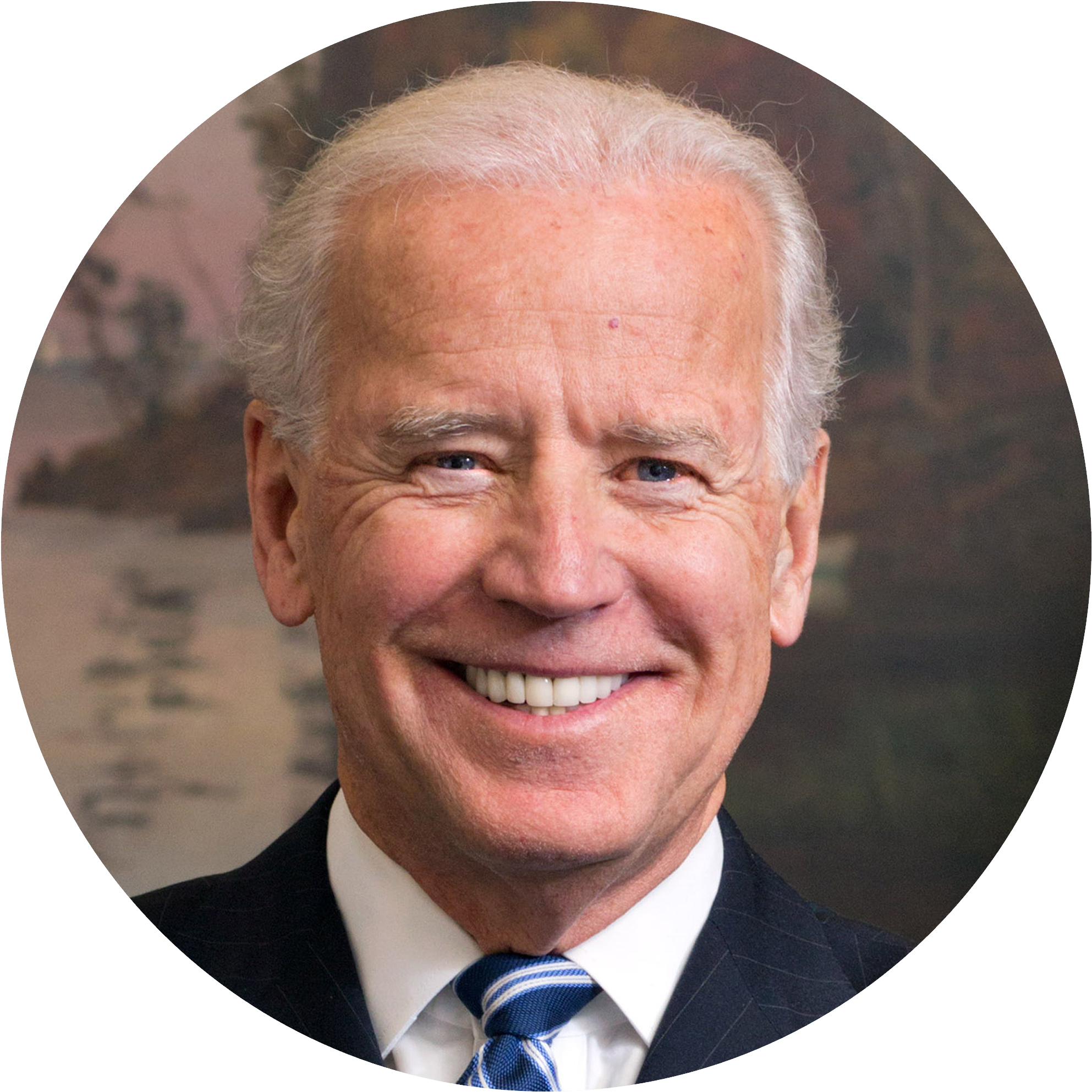 Joe Biden Png - Circle Picture Of Joe Biden, Transparent Png PNG with transparent background
