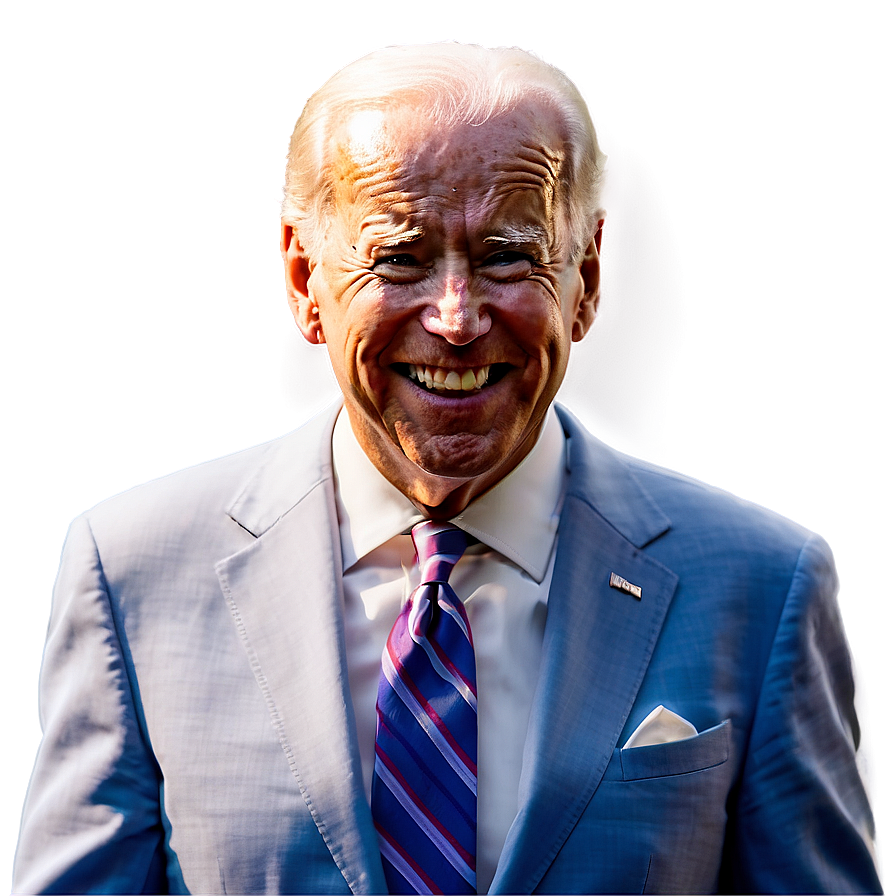 Joe Biden Smiling PNG 94 PNG with transparent background