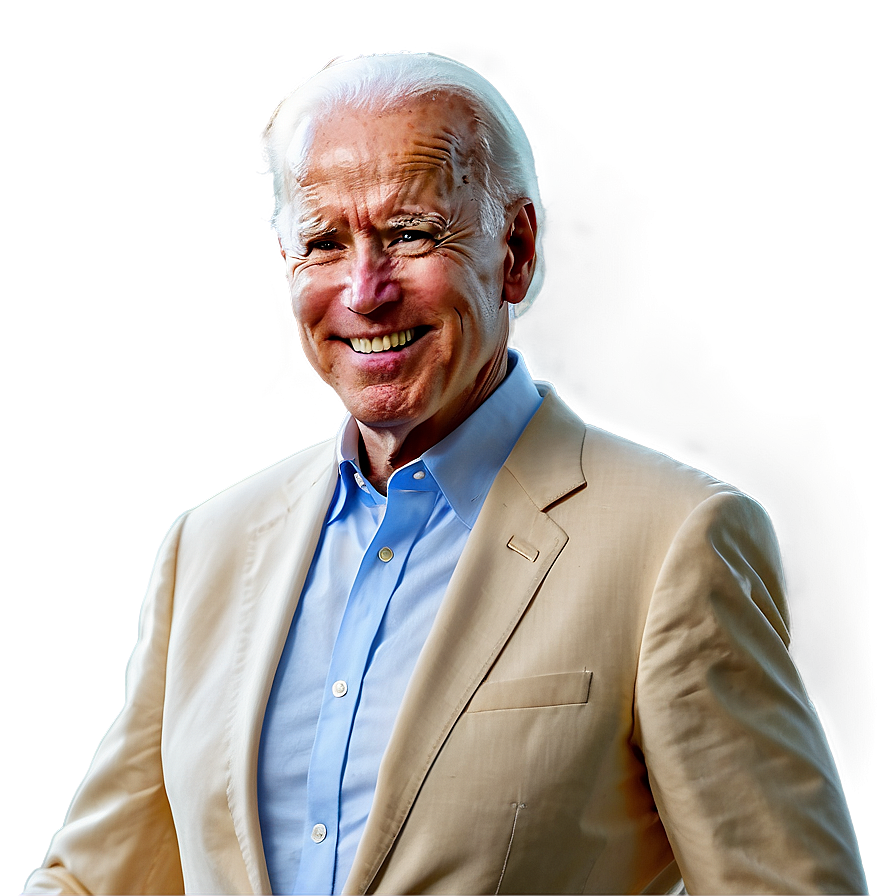 Joe Biden Wave PNG btu PNG with transparent background
