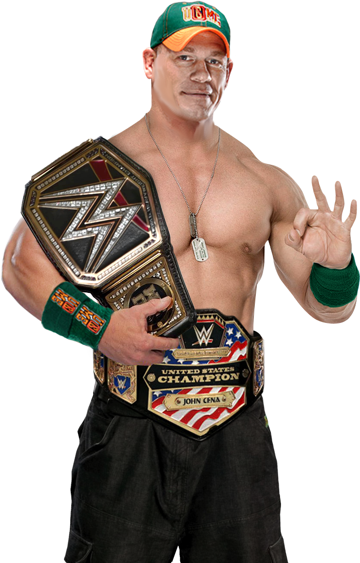 John Cena W W E Champion Pose