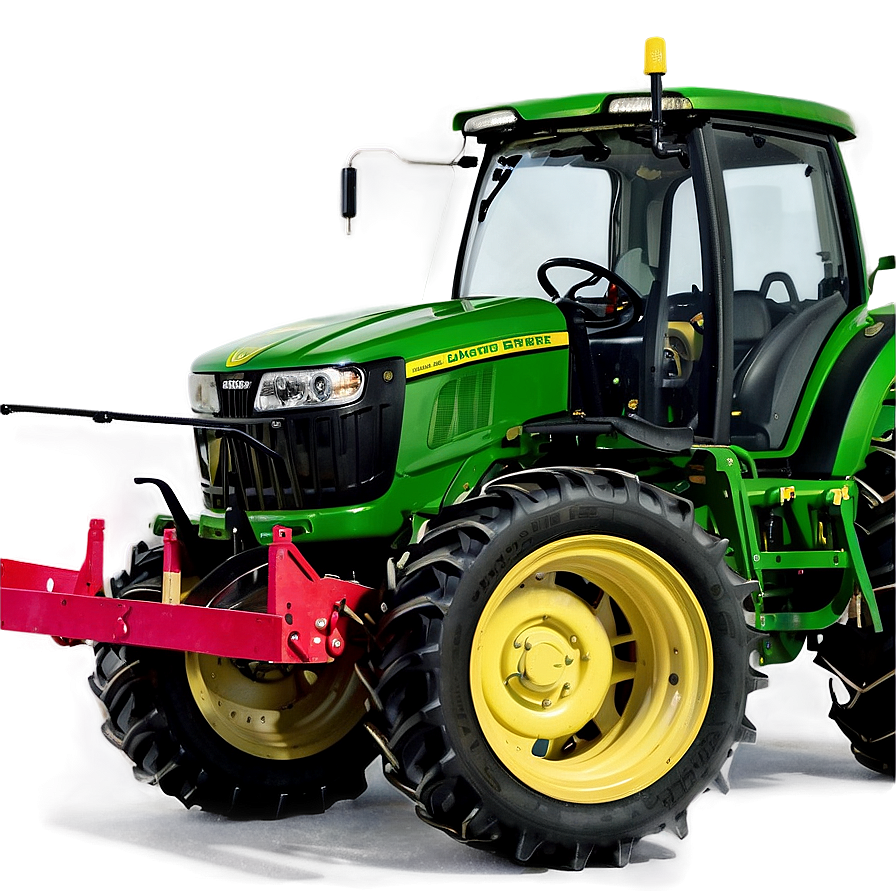 John Deere Tractor With Plow Png Byx