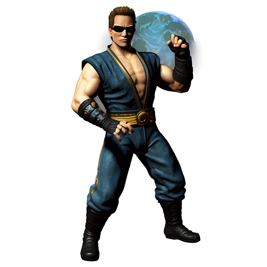 Johnny Cage In Mortal Kombat Tournament Png 77