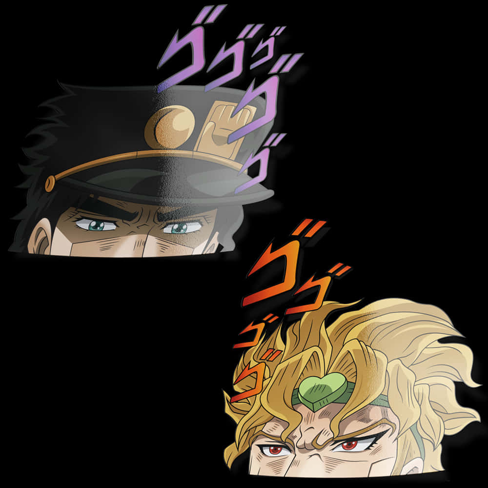 Jojo_ Menacing_ Characters