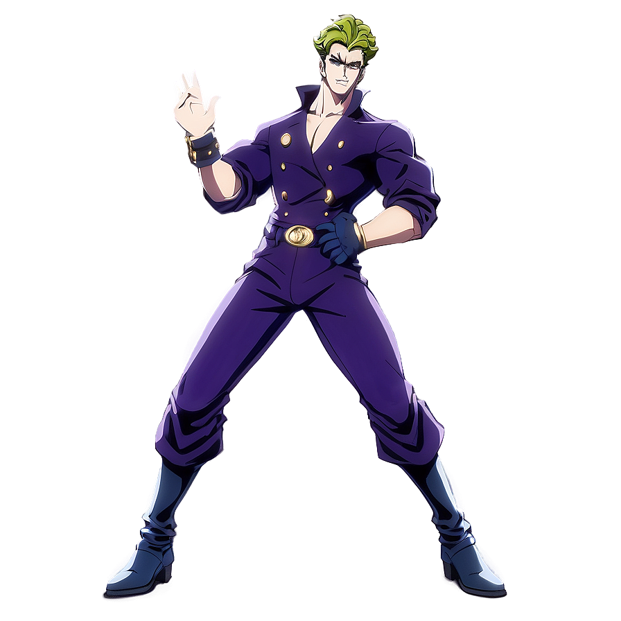 Jojo Menacing Stand Aura Png 06122024