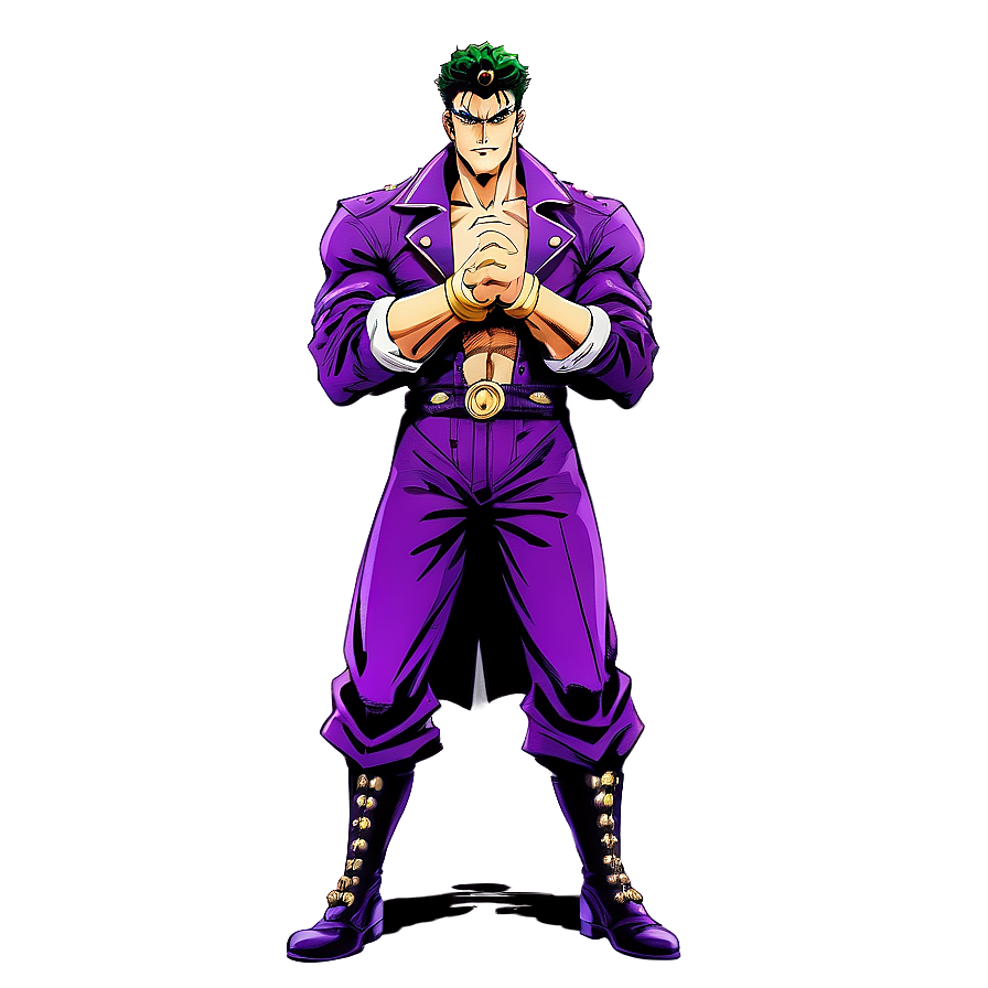 Jojo's Bizarre Adventure Menacing Png Onf78