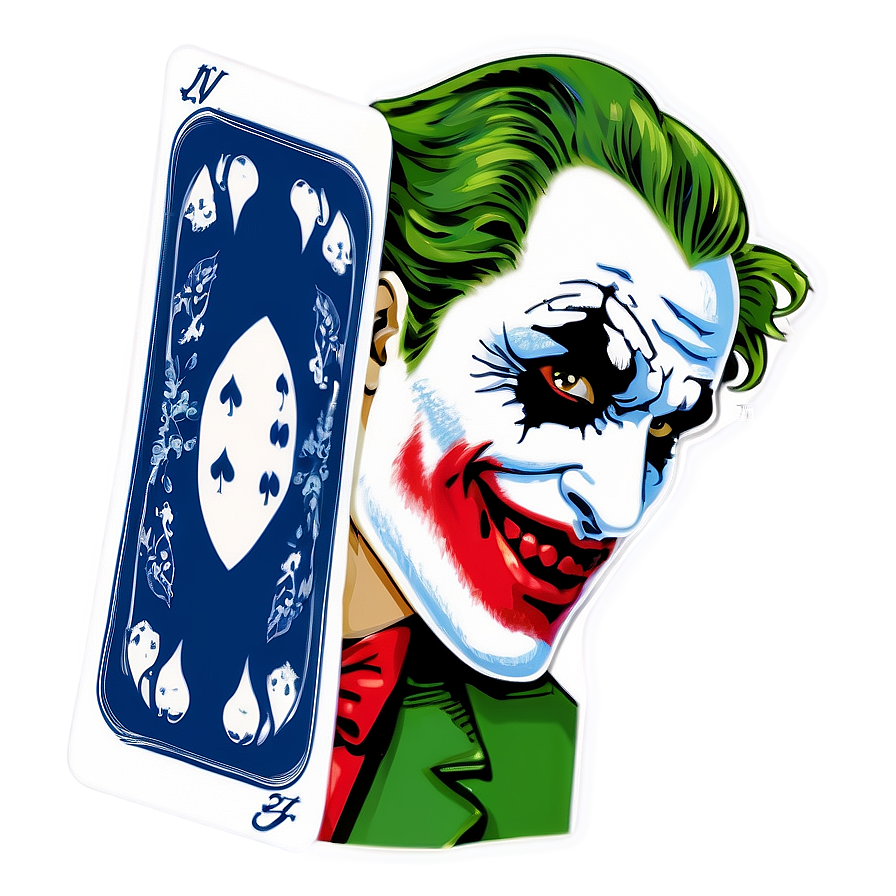 Joker Card Design PNG hhw64 PNG with transparent background