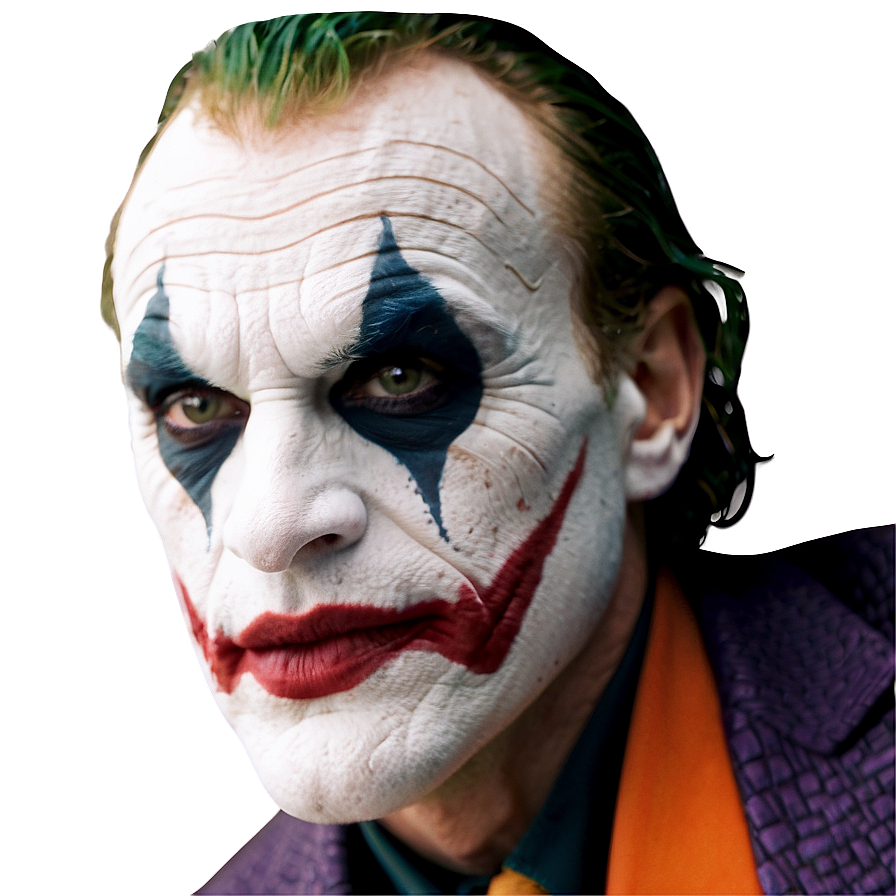Joker Face Close-Up PNG 61 PNG with transparent background