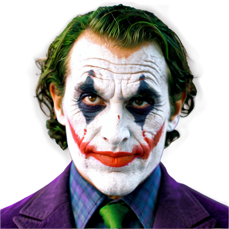 Joker Face Paint Png Svy60