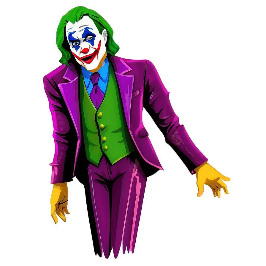 Joker Illustration PNG 51 PNG with transparent background