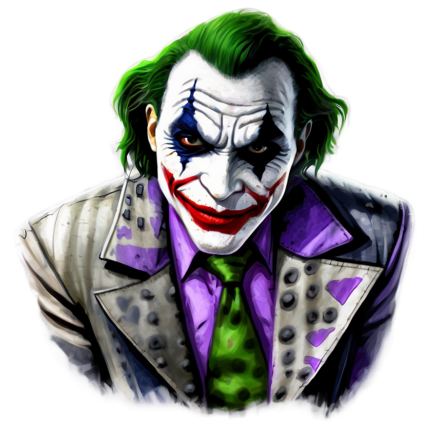 Joker In Arkham Asylum Png 93