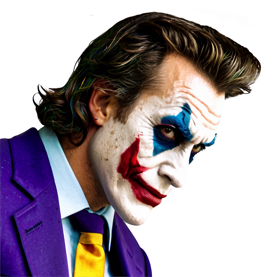 Joker in Suit PNG wbl PNG with transparent background