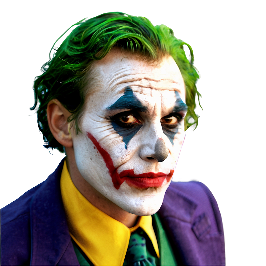 Joker Makeup Watercolor Png 92