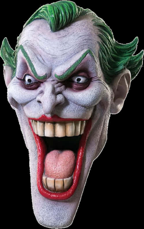 Joker Mask Open Mouth