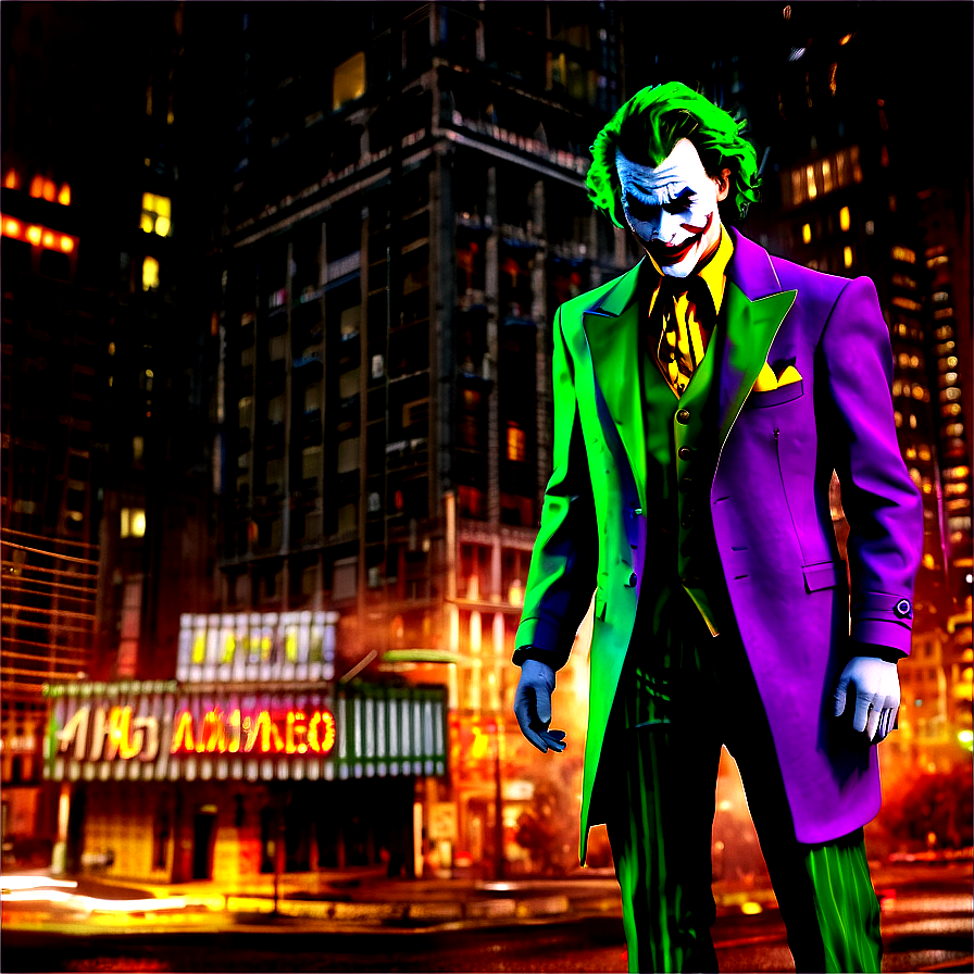 Joker's Chaotic World Png Yxi