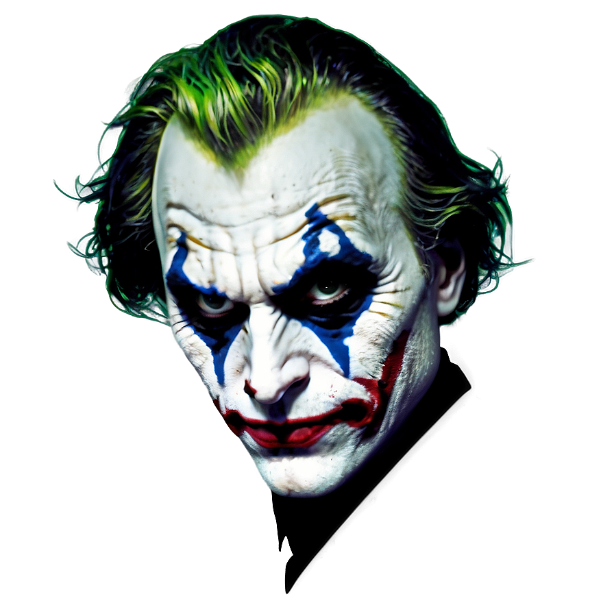 Joker's Eerie Silhouette Png 97