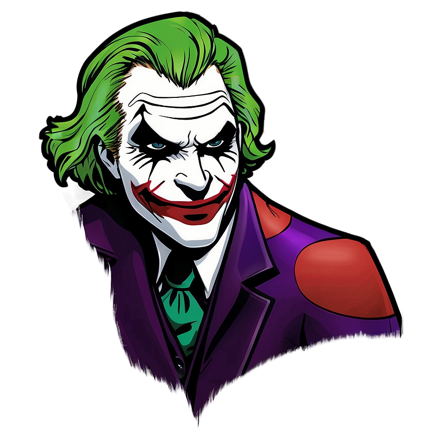 Joker's Malevolent Smile Png Kpc