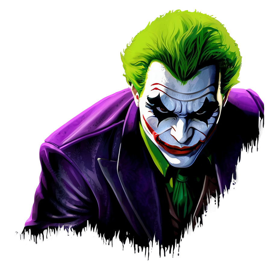 Joker's Mysterious Shadow Png 13