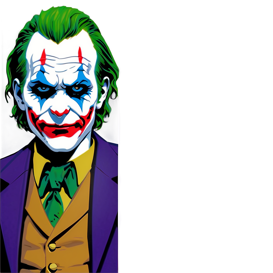 Joker's Scheming Face Png 22