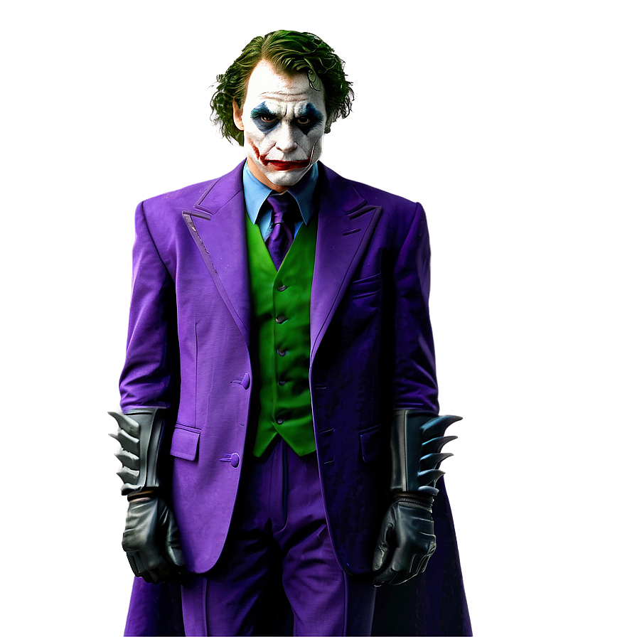 Joker with Batman PNG wla PNG with transparent background