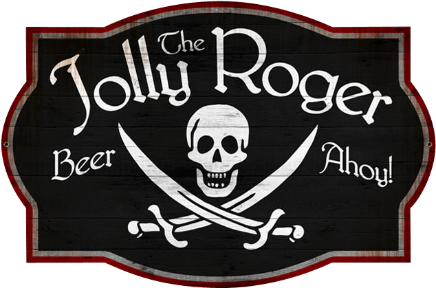 Jolly Roger Beer Sign