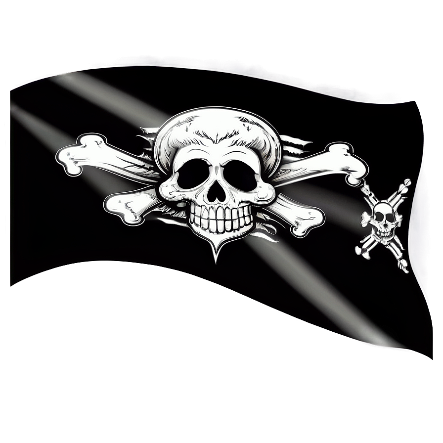 Jolly Roger Flag Design Png 72