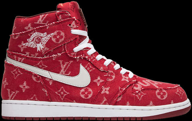 Jordan 1 Louis Vuitton Supreme, HD Png Download PNG with transparent background