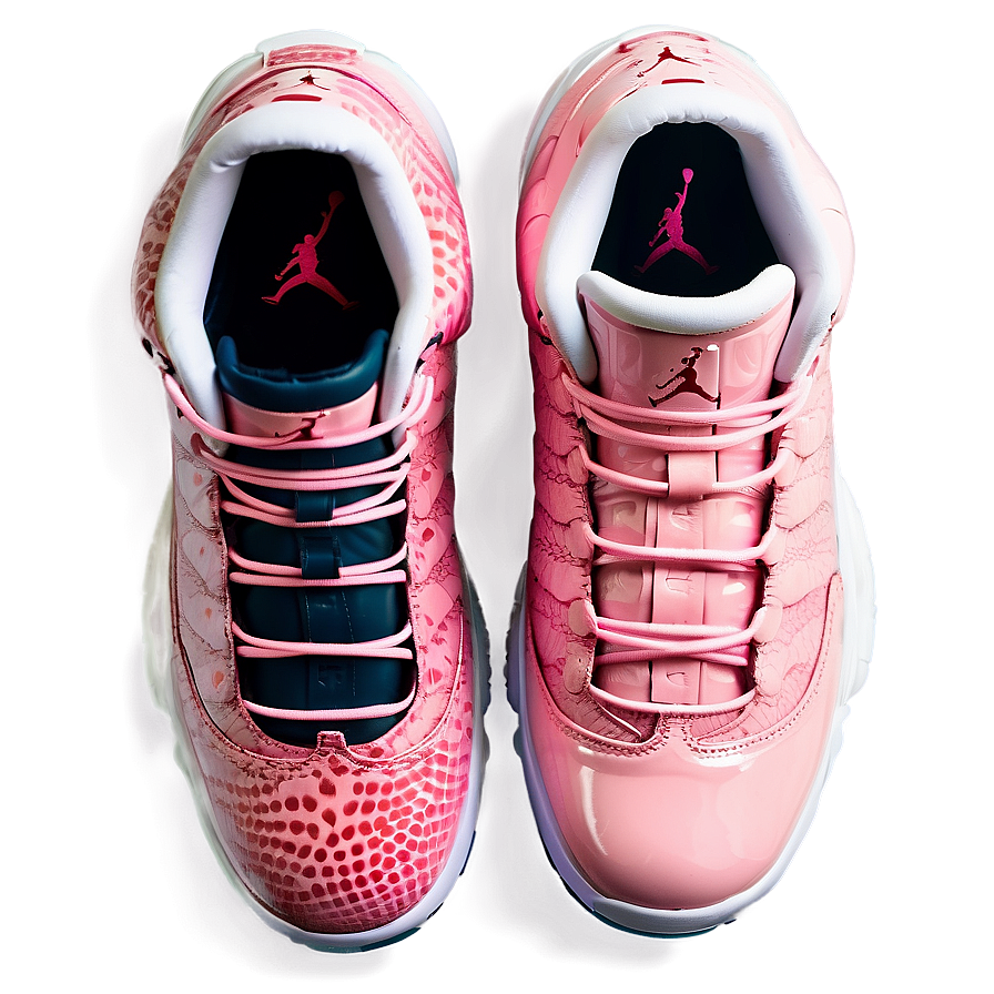 Jordan 11 Retro Low Pink Snakeskin Png Lgm70