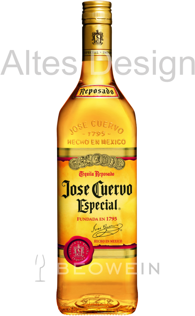 Jose Cuervo Especial Reposado Tequila Bottle