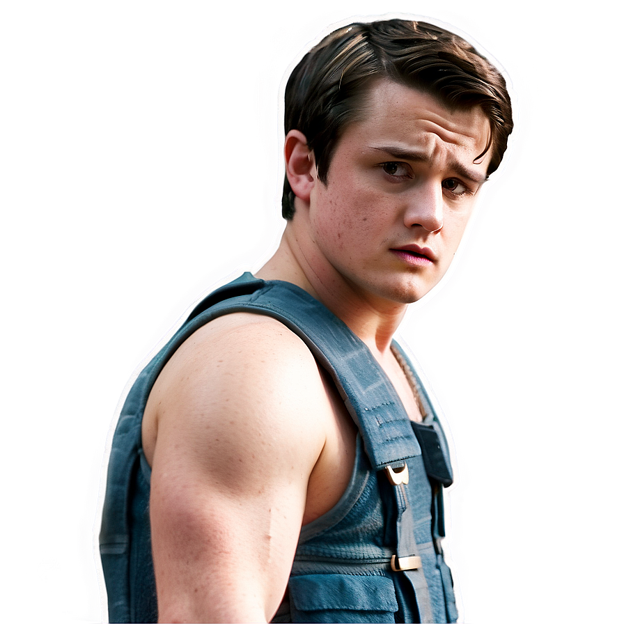 Josh Hutcherson Movie Scene Png Lar21