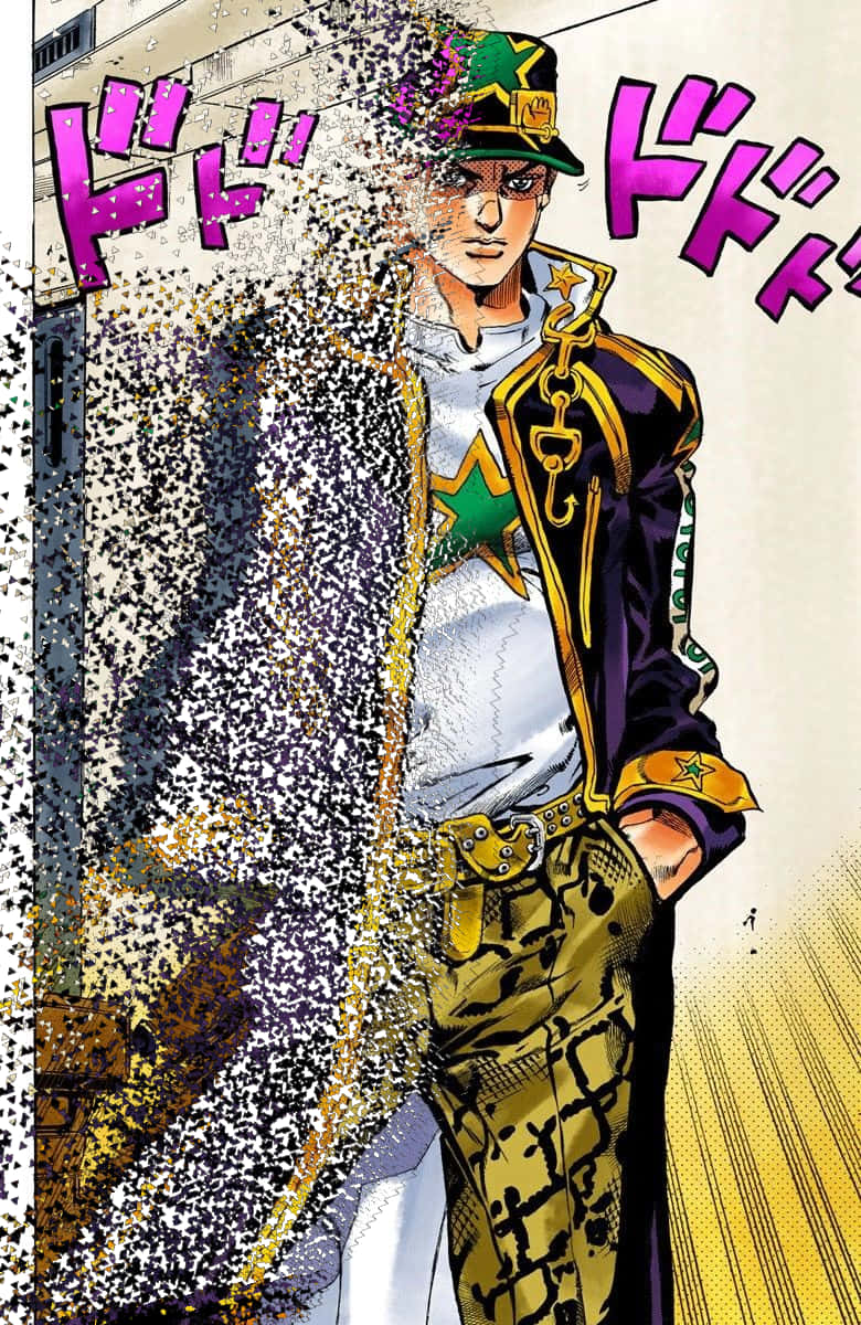 Jotaro Dies To Thanos In Infinity Wars Png Jojo Bizarre PNG with transparent background