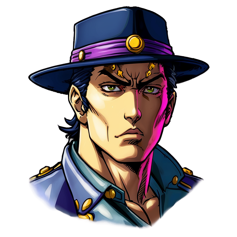 Jotaro Iconic Look PNG 14 PNG with transparent background