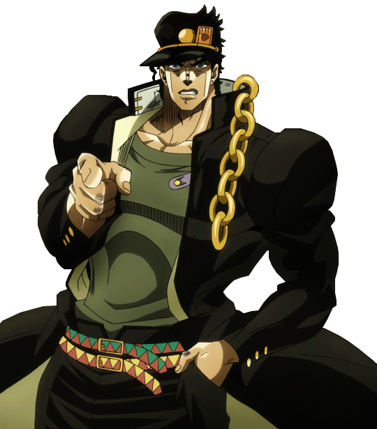 Jotaro Kujo Pointing Pose