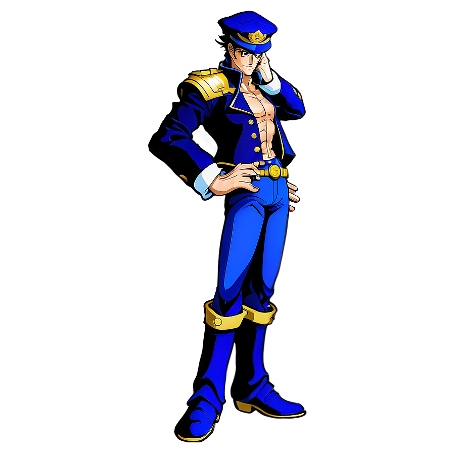 Jotaro Kujo Pose PNG 55 PNG with transparent background