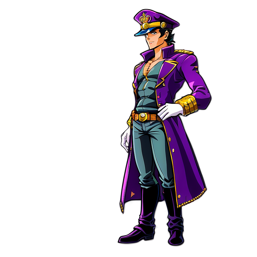 Jotaro Kujo Pose PNG gqv53 PNG with transparent background