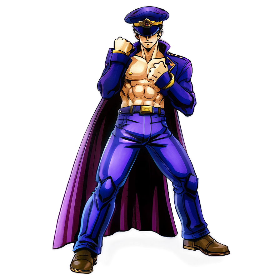 Jotaro Stand Power PNG dbt4 PNG with transparent background
