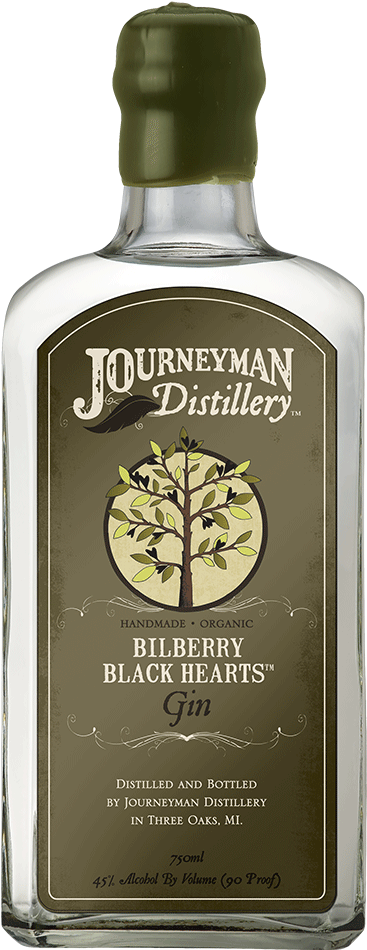 Gin - Journeyman Distillery Gin Bilberry Black Hearts, HD Png Download PNG image with a transparent background, free high-resolution download