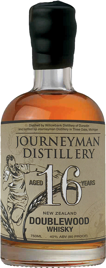 Journeyman Distillery16 Year Old Doublewood Whisky Bottle