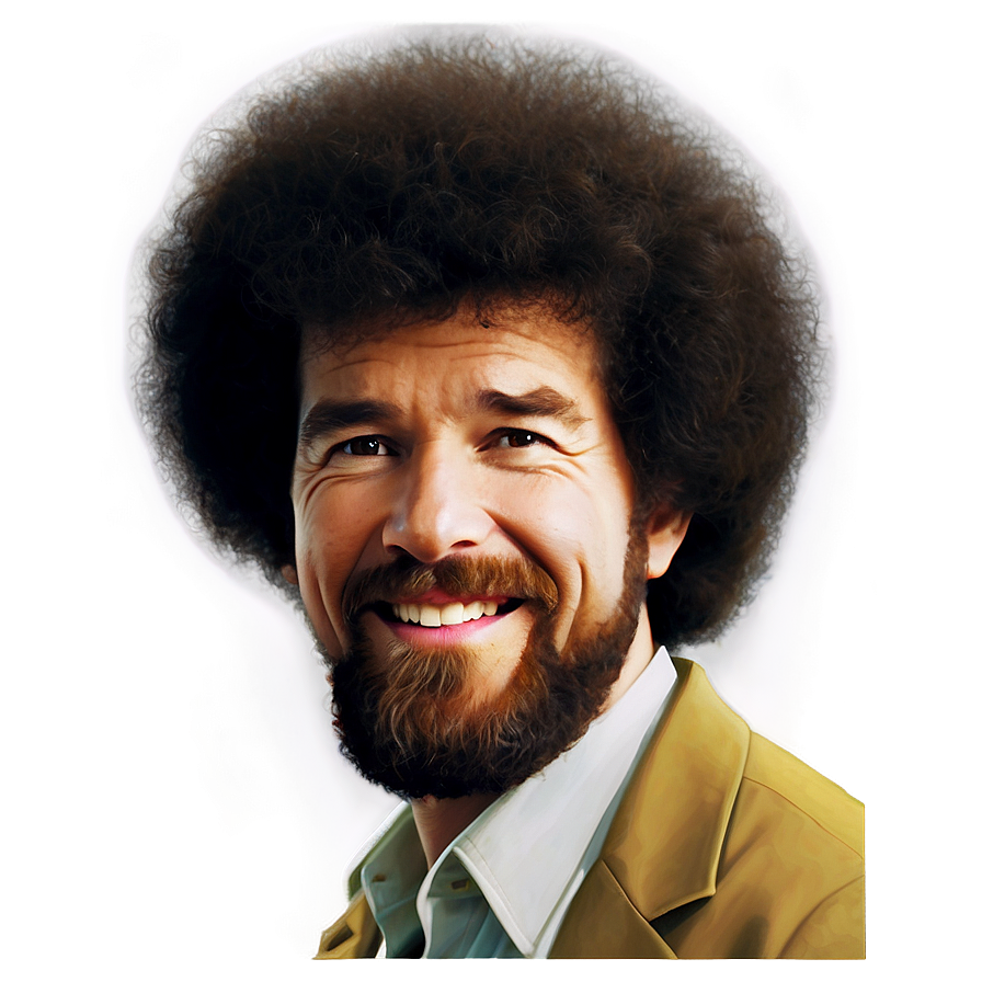 Joy Of Painting Bob Ross Hair Png 82