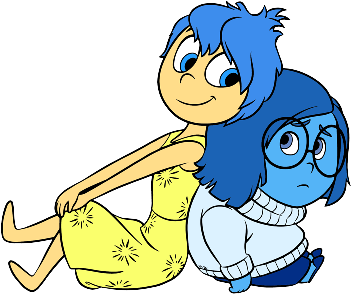 Joy Sadness2 - Joy In Inside Out Animated, HD Png Download PNG with transparent background