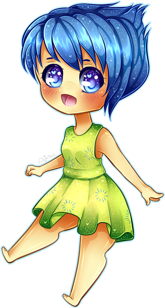 Inside Out Joy Chibi, HD Png Download PNG with transparent background