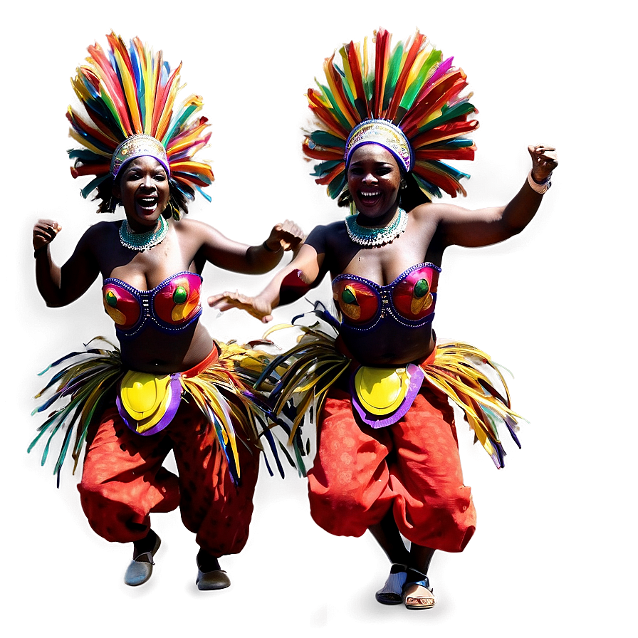 Joyful Carnival Dancers PNG fxq54 PNG with transparent background