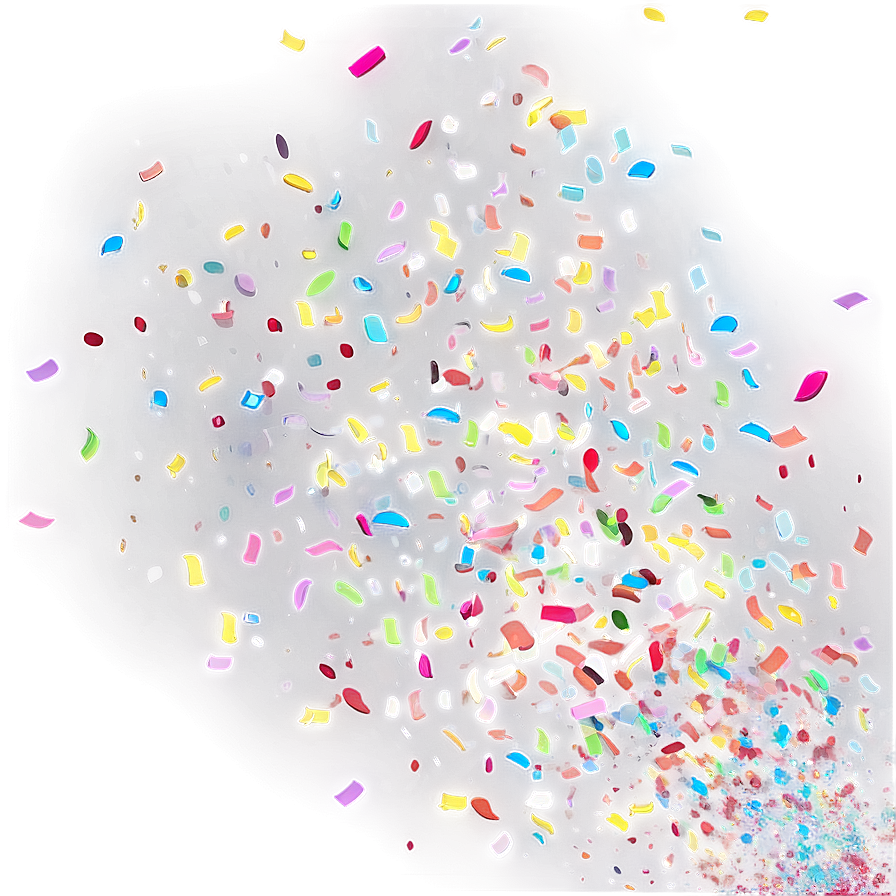 Joyful Colorful Confetti Png 72