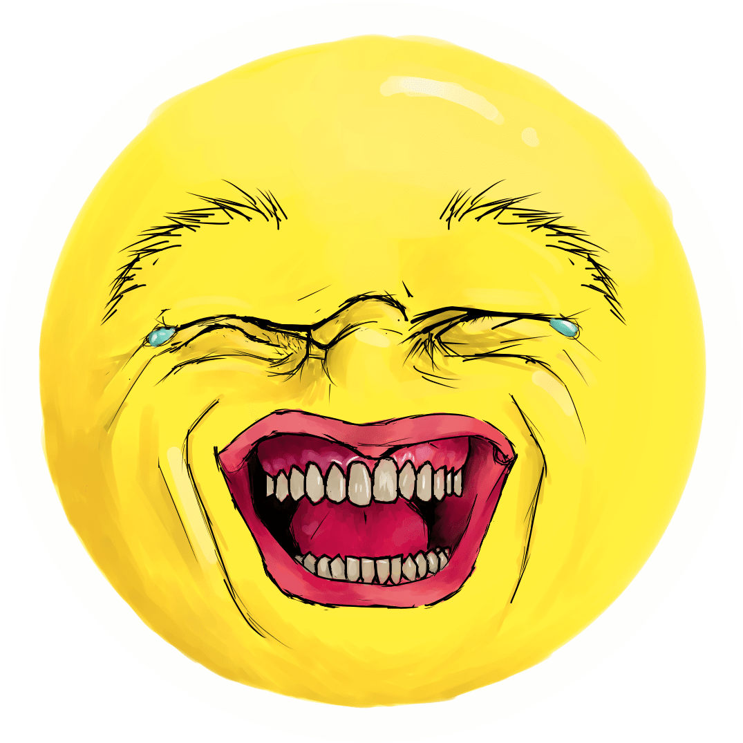 Crying Laughing Emoji Png - Realistic Laughing Crying Emoji, Transparent Png PNG with transparent background