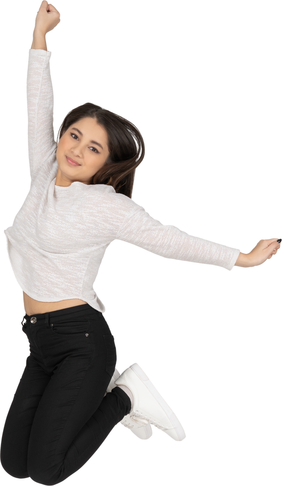 Fit Young Woman Stretching Transparent PNG PNG with transparent background