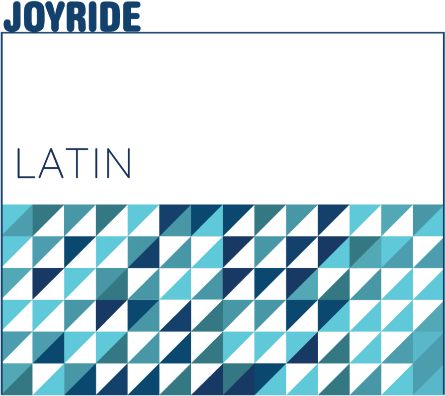 Joyride Latin Geometric Design