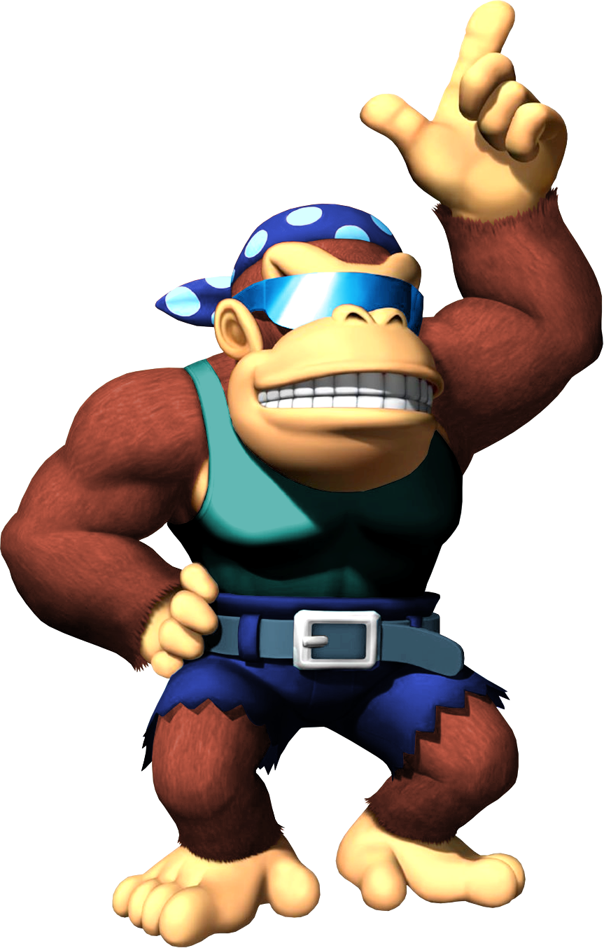 Jssb Funky Kong Alt - Cartoon, HD Png Download PNG with transparent background