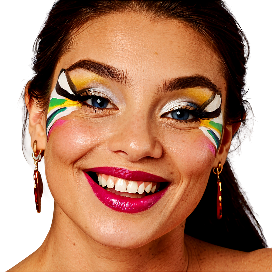 Jubilant Face Art Png 05232024