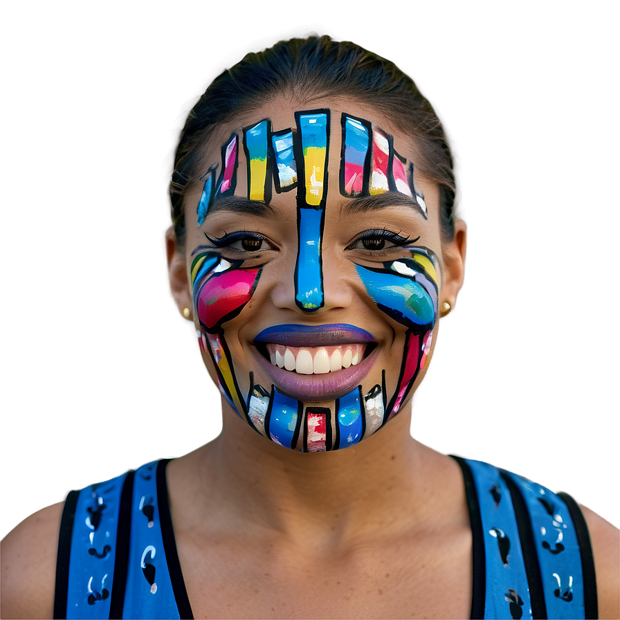 Jubilant Face Art Png Uuu55